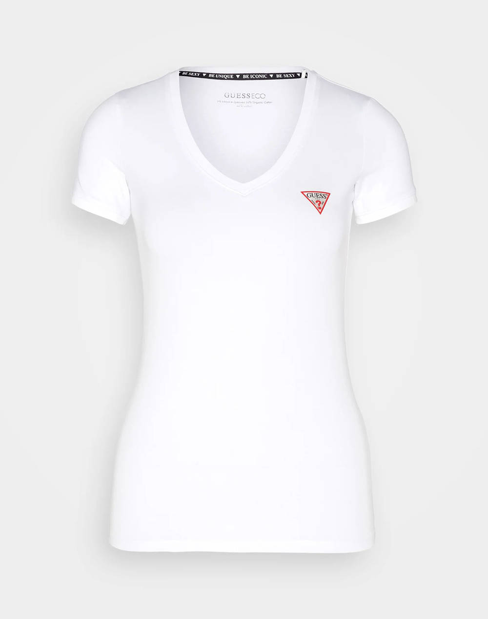 GUESS MINI TRIANGLE TEE T-SHIRT WOMEN