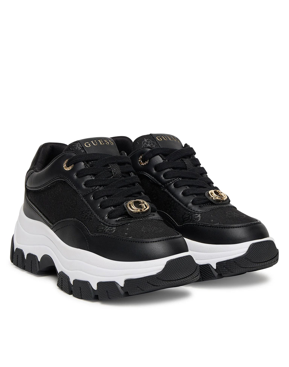 GUESS BERRETT2 ΠΑΠΟΥΤΣΙ ΓΥΝΑΙΚΕΙΟ FLFBRTELE12-BLACK Black