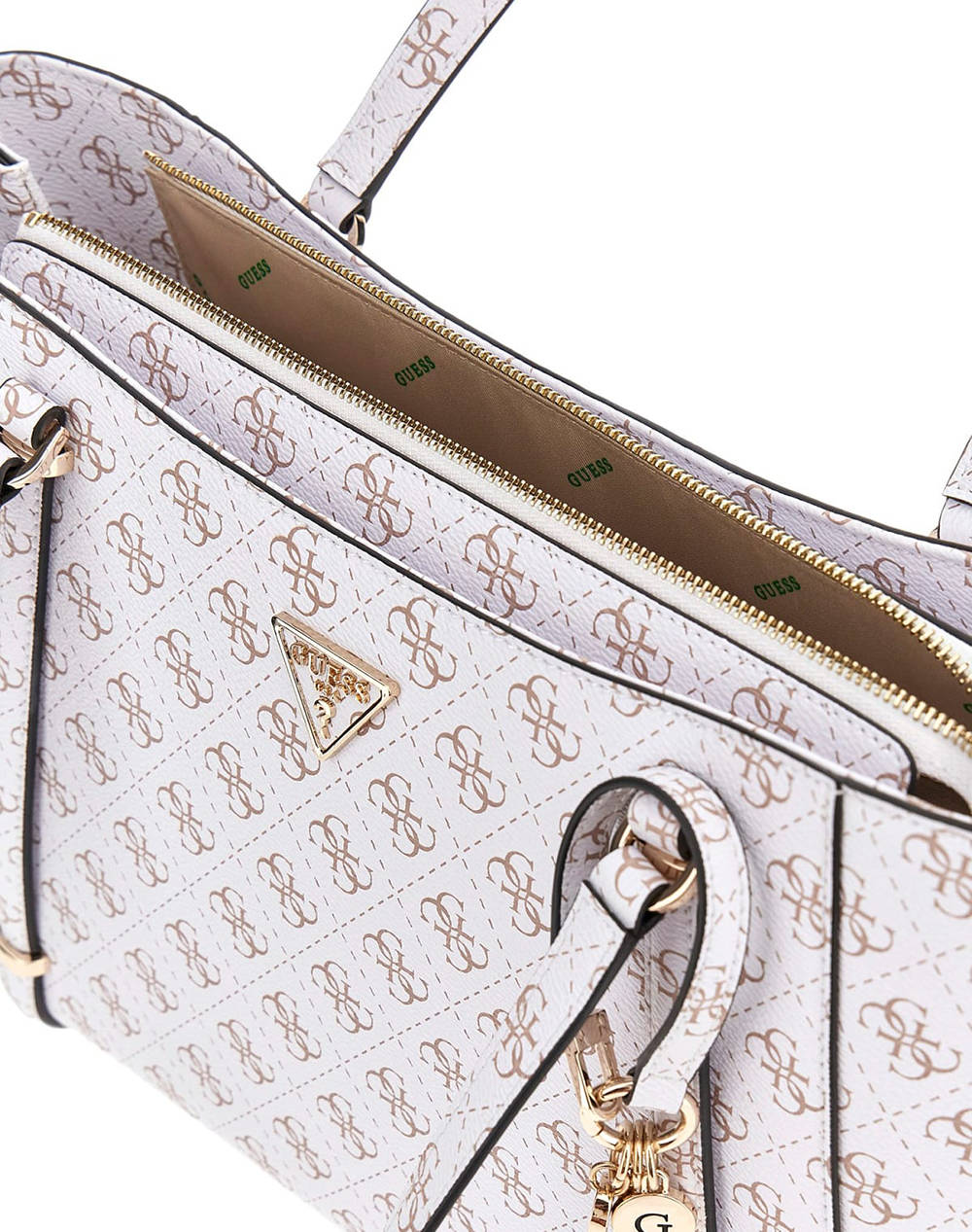 Guess Eco Erica Elite Tote Τσάντα Γυναικείο (Διαστάσεις: 26 X 33 12 εκ ) Hweqg951023-Crg Cream Γυναικεία αξεσουάρ τσάντες Politikos Shop Πολιτικός