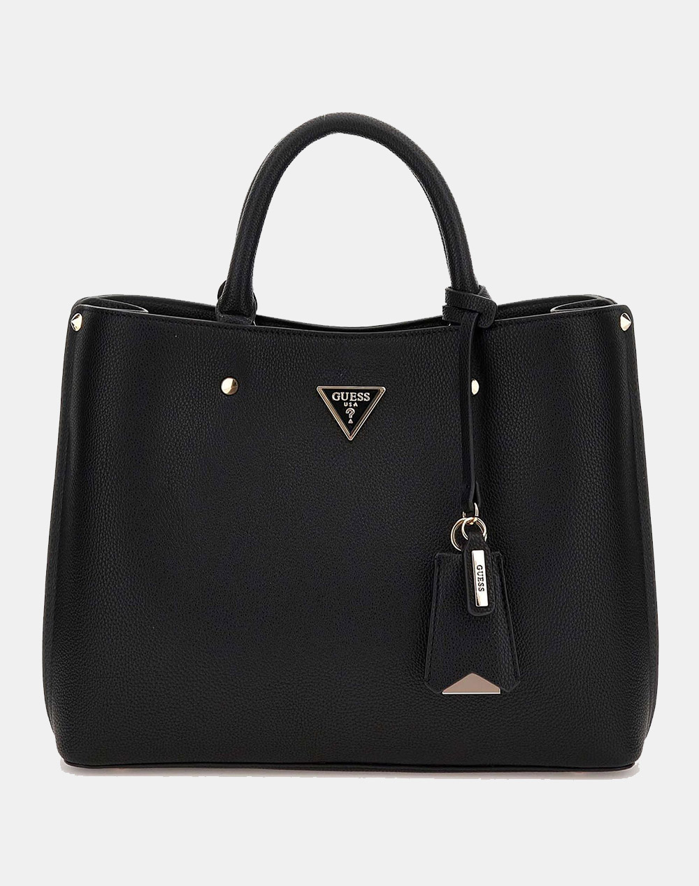 GUESS MERIDIAN II GIRLFRIEND SATCHEL ΤΣΑΝΤΑ ΓΥΝΑΙΚΕΙΟ HWBG6974060-BLA Black