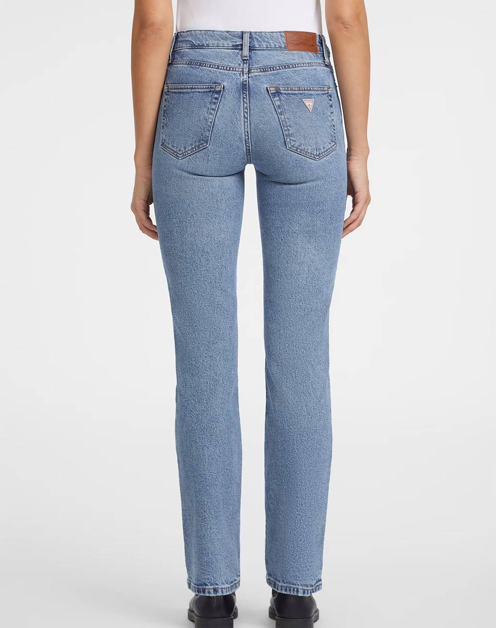 GUESS JEANS GJ G08 MID RISE STRAIGHT ΠΑΝΤΕΛΟΝΙ ΓΥΝΑΙΚΕΙΟ W4YA98D5CC5-GJLV DenimLightBlue φωτογραφία