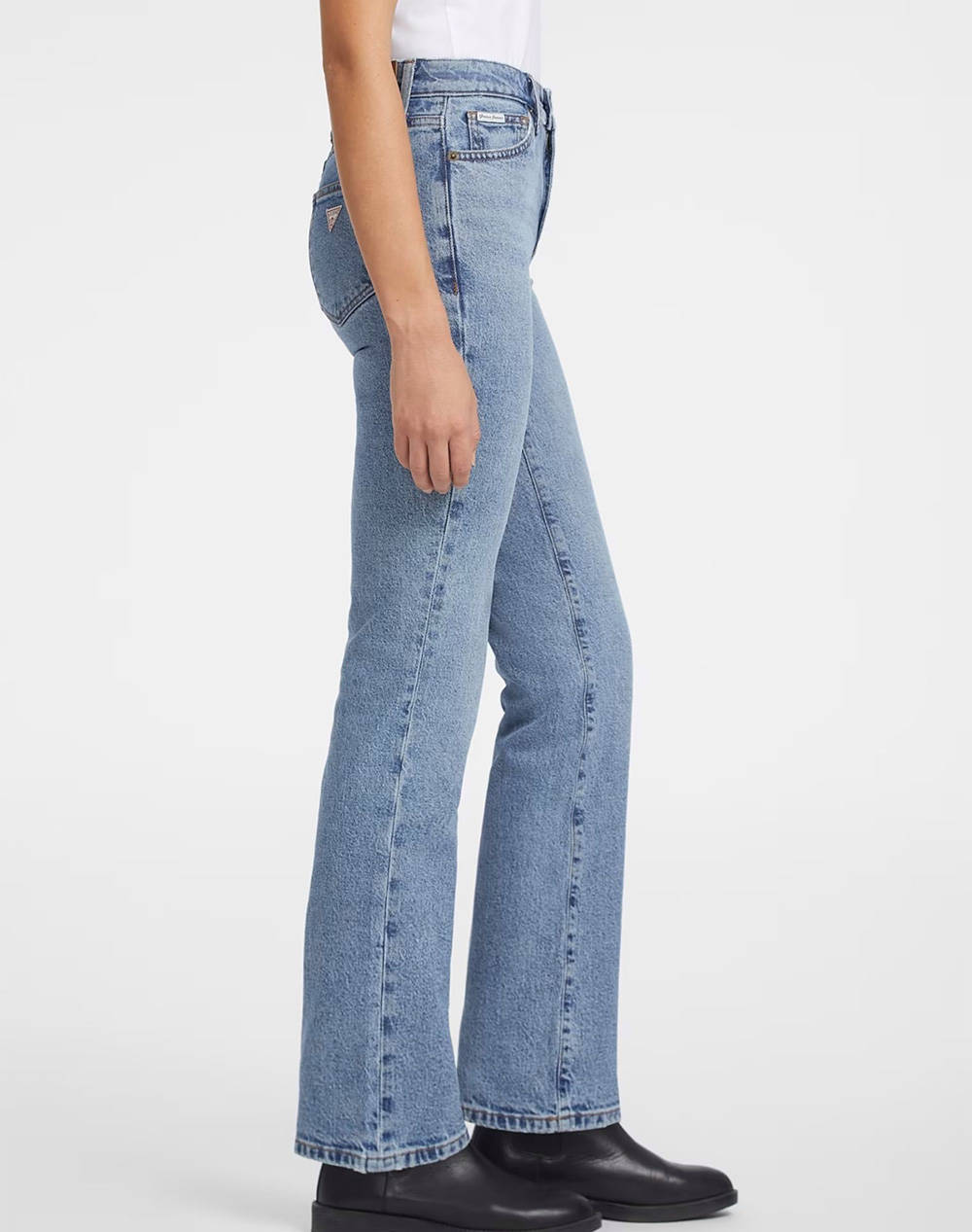 GUESS JEANS GJ G08 MID RISE STRAIGHT ΠΑΝΤΕΛΟΝΙ ΓΥΝΑΙΚΕΙΟ W4YA98D5CC5-GJLV DenimLightBlue φωτογραφία