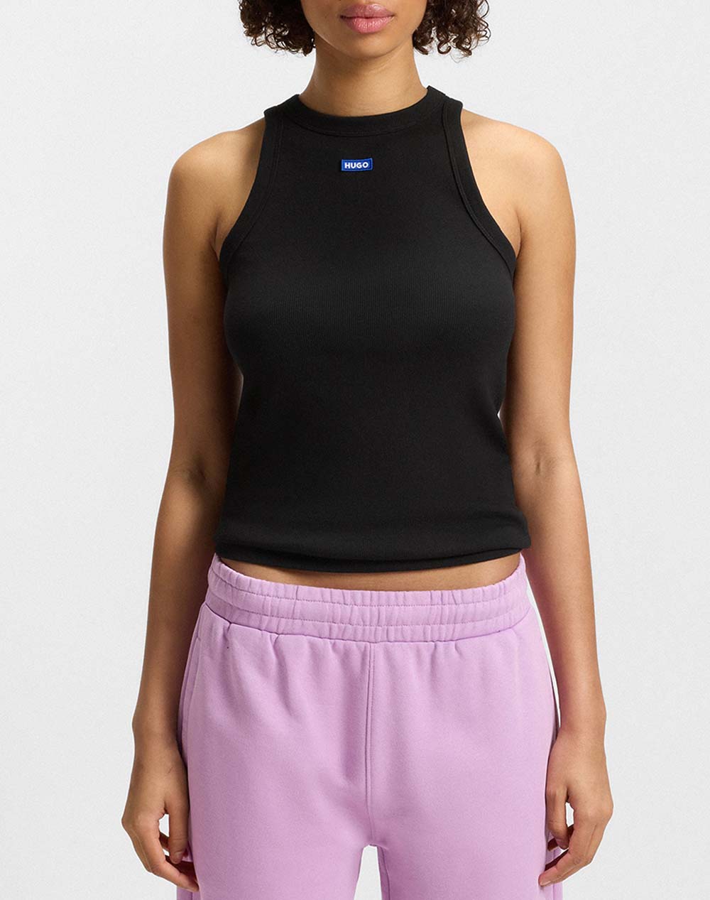 HUGO Easy Tank_B 10257055 01 50508857-001-001 Black
