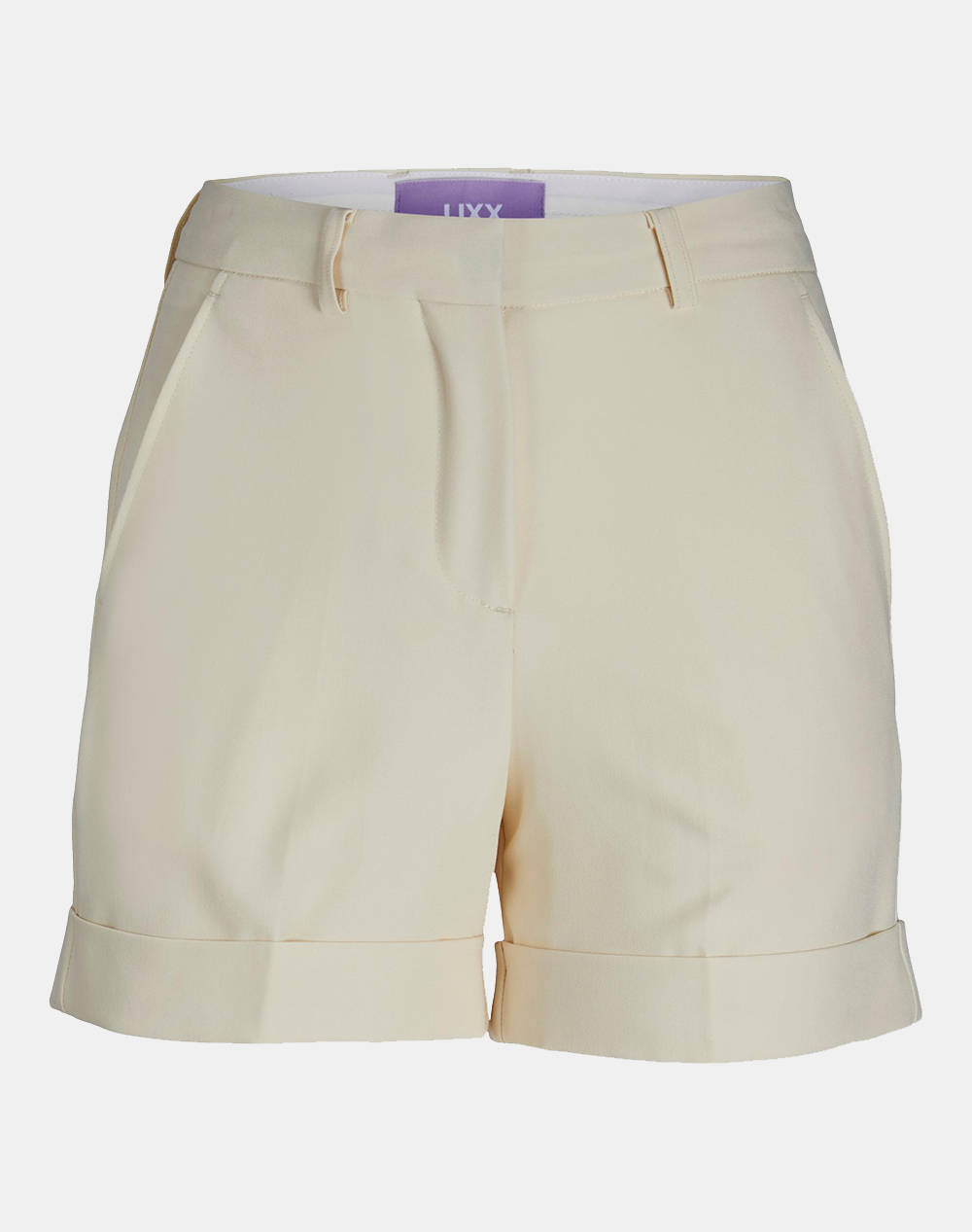 JJXX JXMARY HW SHORTS PNT NOOS 12213192-Seedpearl Ecru φωτογραφία