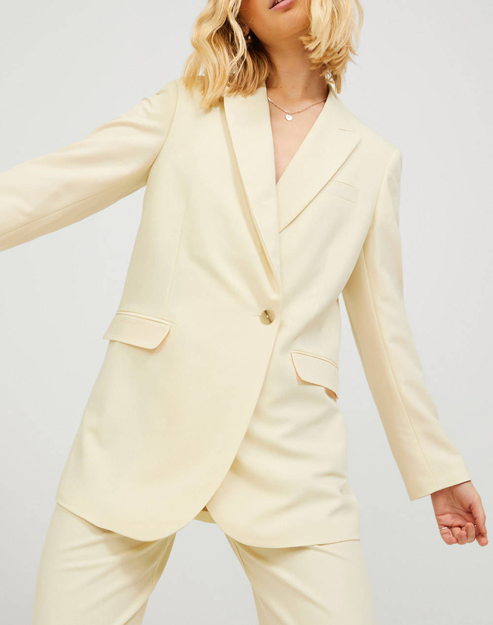 JJXX BY JACK&JONES JJXX JXMARY BLAZER NOOS WVN 12200590-Seedpearl Ivory