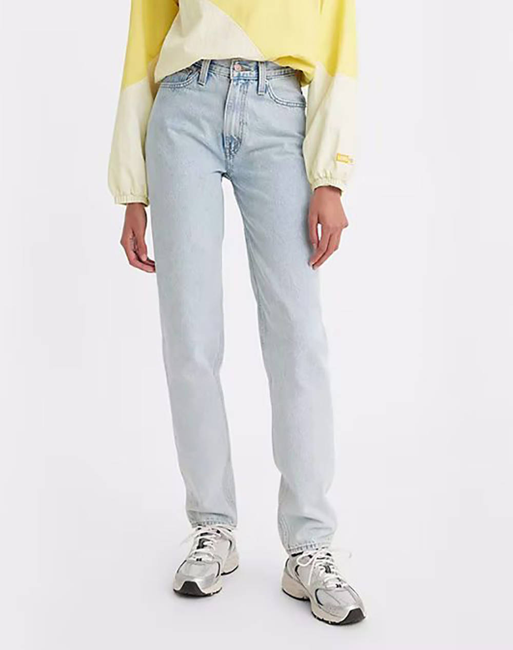LEVIS LEVIS 80S MOM JEAN A3506-0014-0014 DenimLightBlue