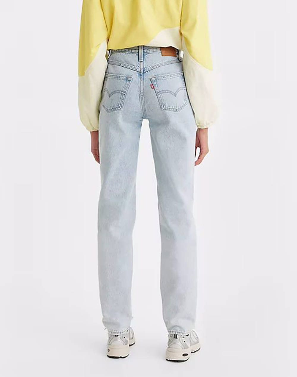 LEVIS 80S MOM JEAN A3506-0014-0014 DenimLightBlue φωτογραφία