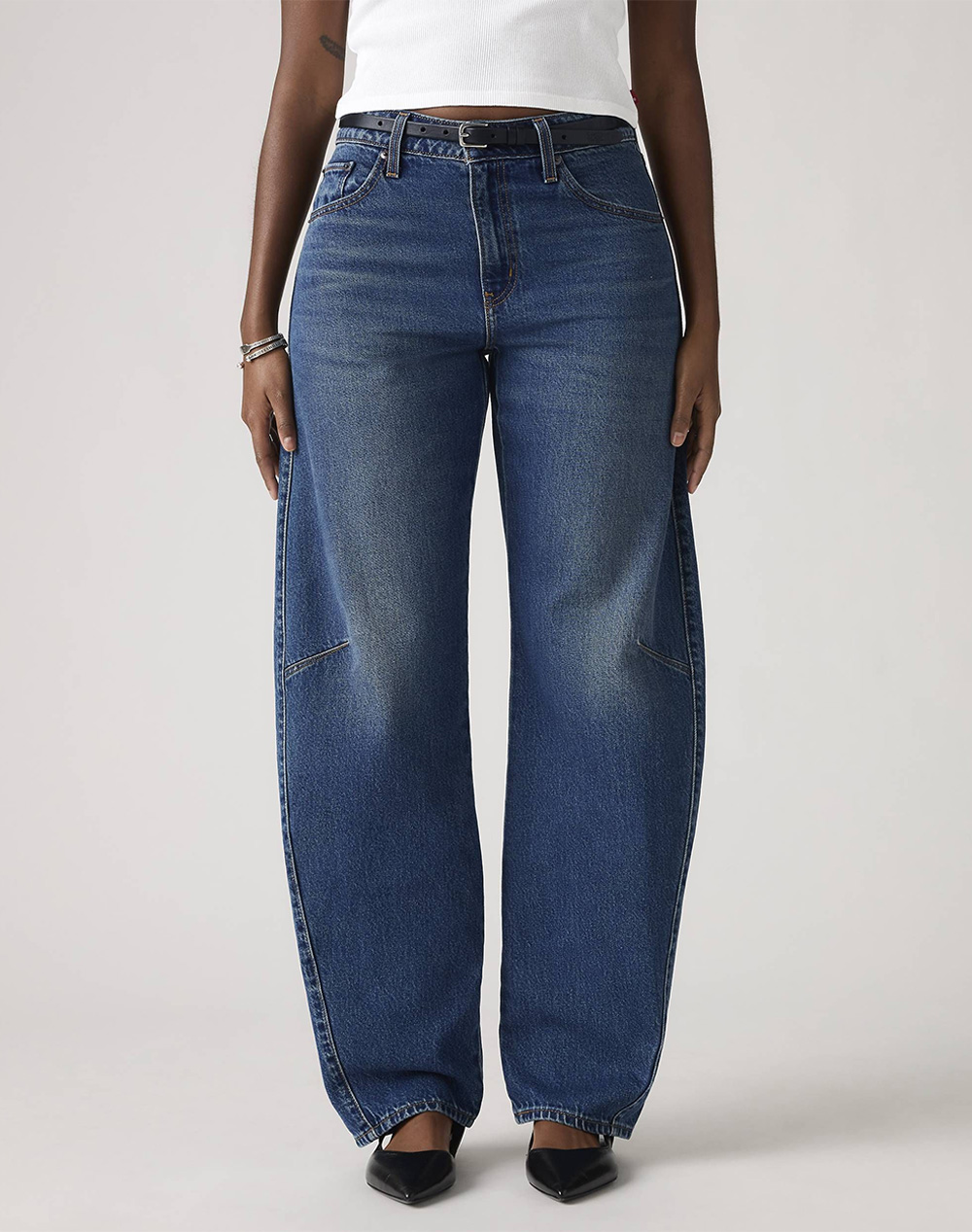 LEVIS BAGGY DAD BARREL 0039A-0001-0001 DenimBlue