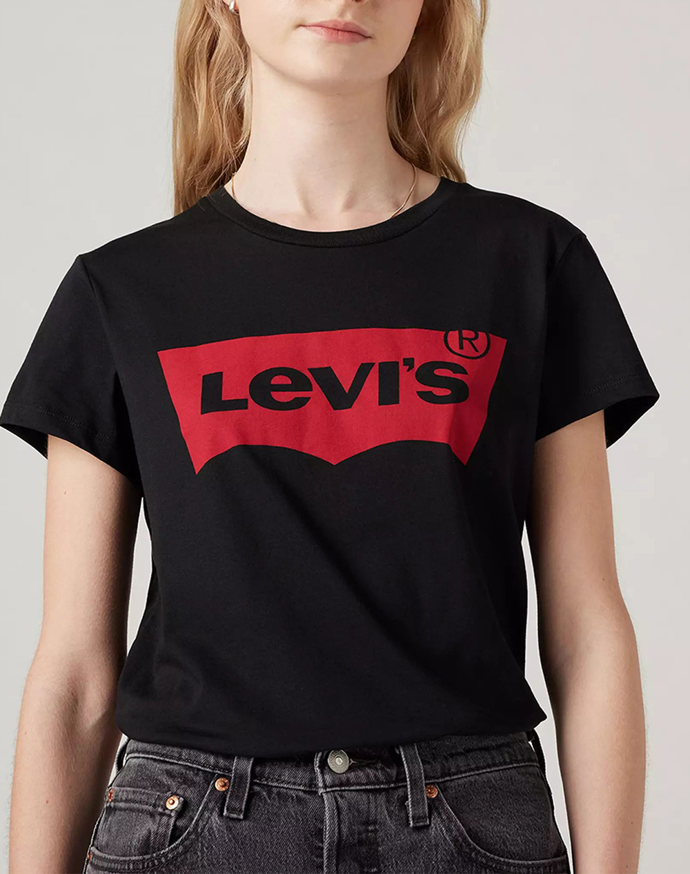 LEVIS THE PERFECT TEE 17369-0201-0201 Black
