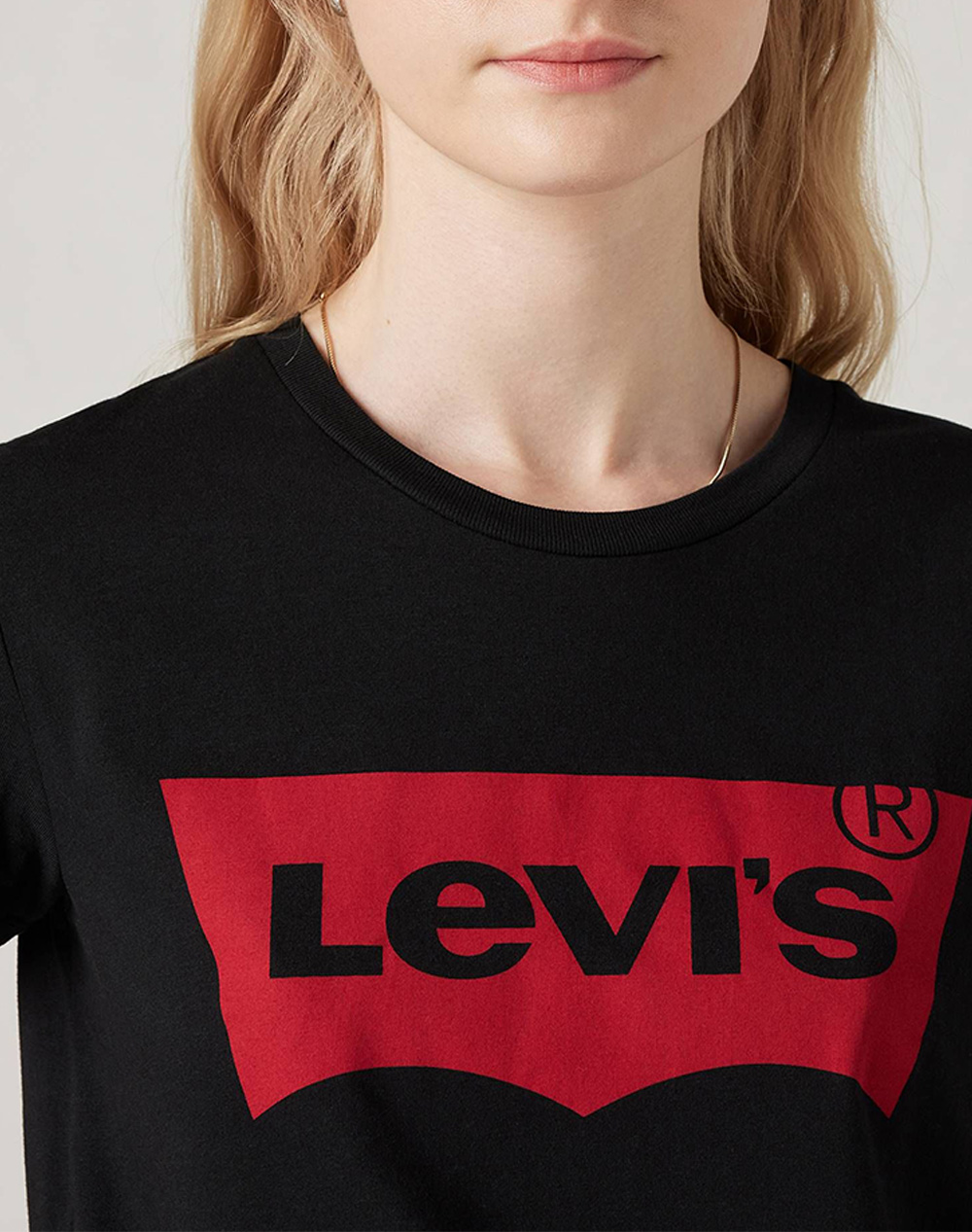Levis The Perfect Tee 17369-0201-0201 Black Γυναικεία ρούχα μπλούζες Τ-Shirt Politikos Shop Πολιτικός