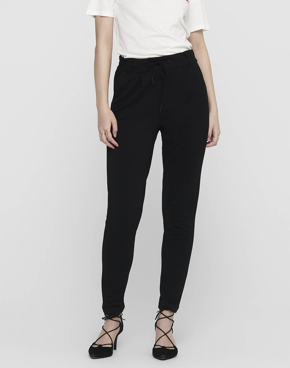 ONLY ONLPOPTRASH EASY COL PANT PNT NOOS 15115847-BLACK Black