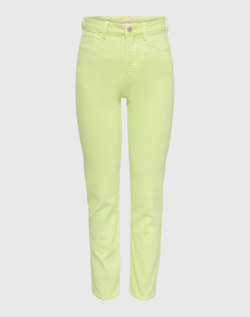ONLY ONLEMILY HW STRAIGHT ANK COL PNT 15252531-Sunny Lime Lime 0410AONLY2010063_XR12983