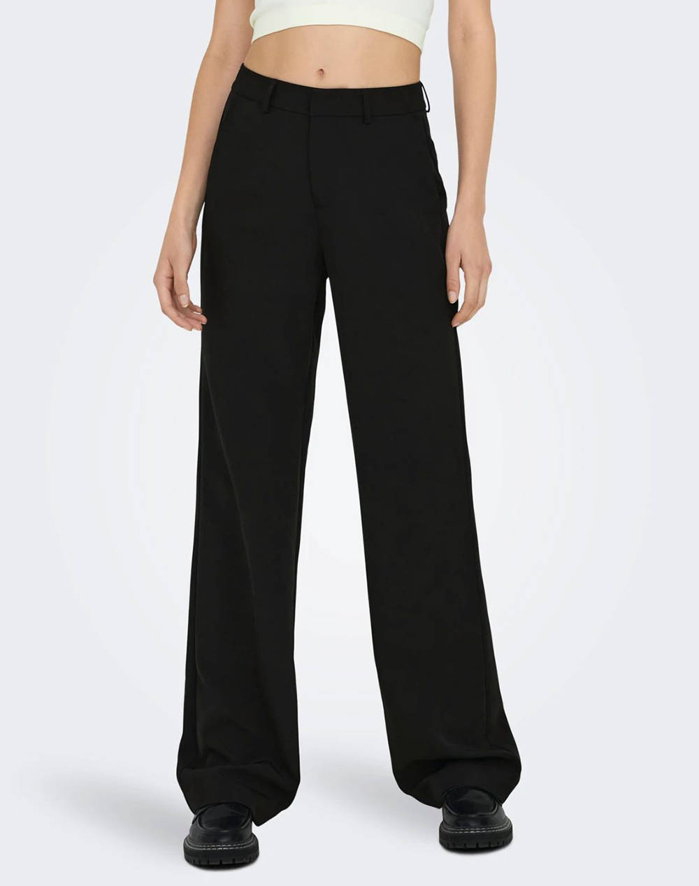 ONLY ONLBERRY WIDE PANT TLR NOOS 15258191-BLACK Black