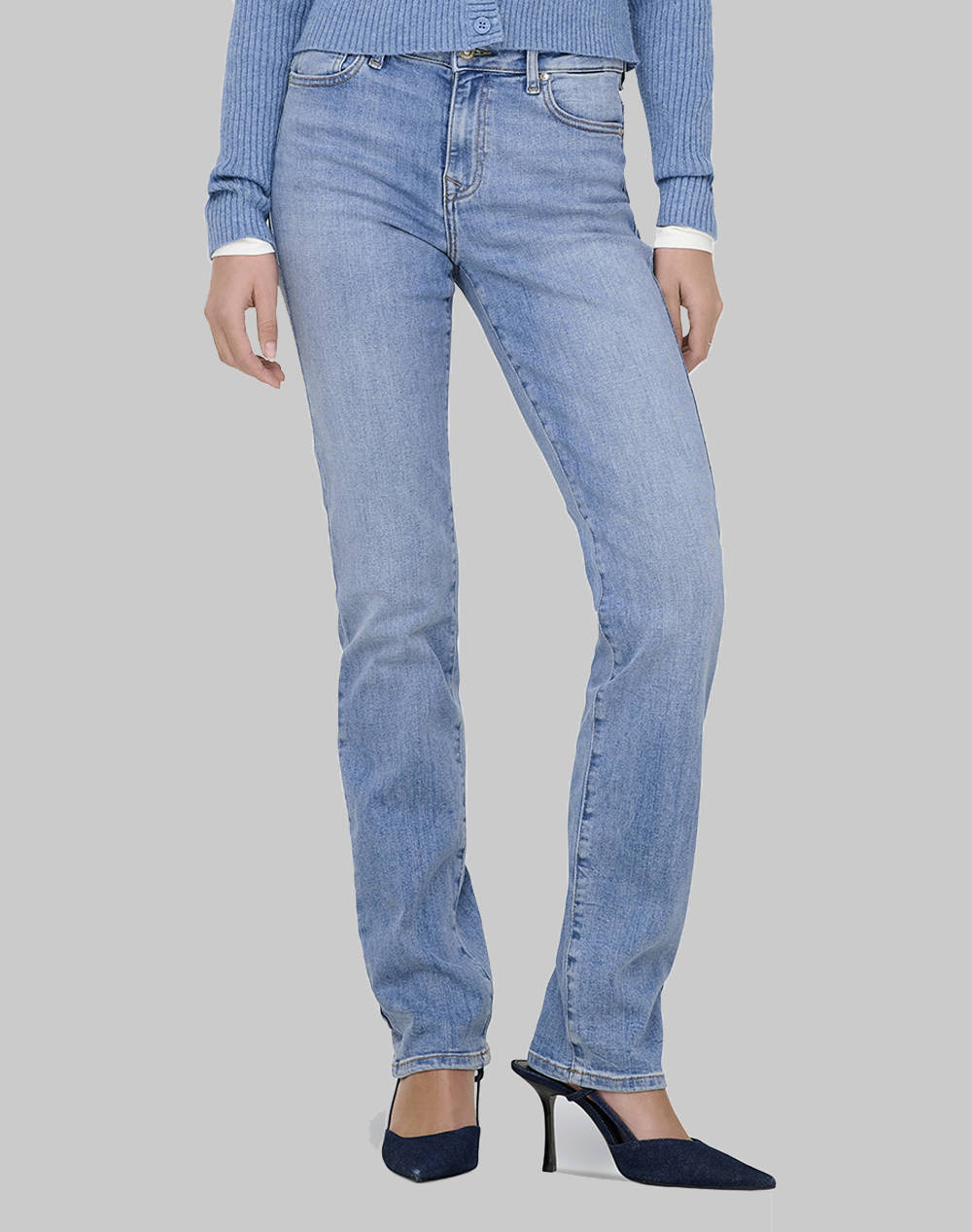 ONLY ONLSUI MID SLIM DNM DIA460 NOOS 15335171-Light Blue Denim DenimLightBlue