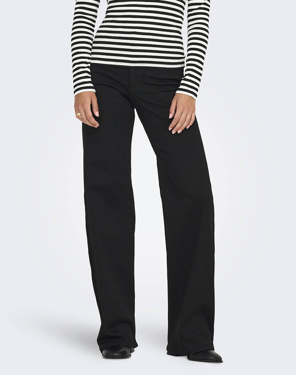 ONLY ONLY ONLMADISON BLUSH HW WIDE DNM SOO796 NOOS 15301338-Black Denim Black