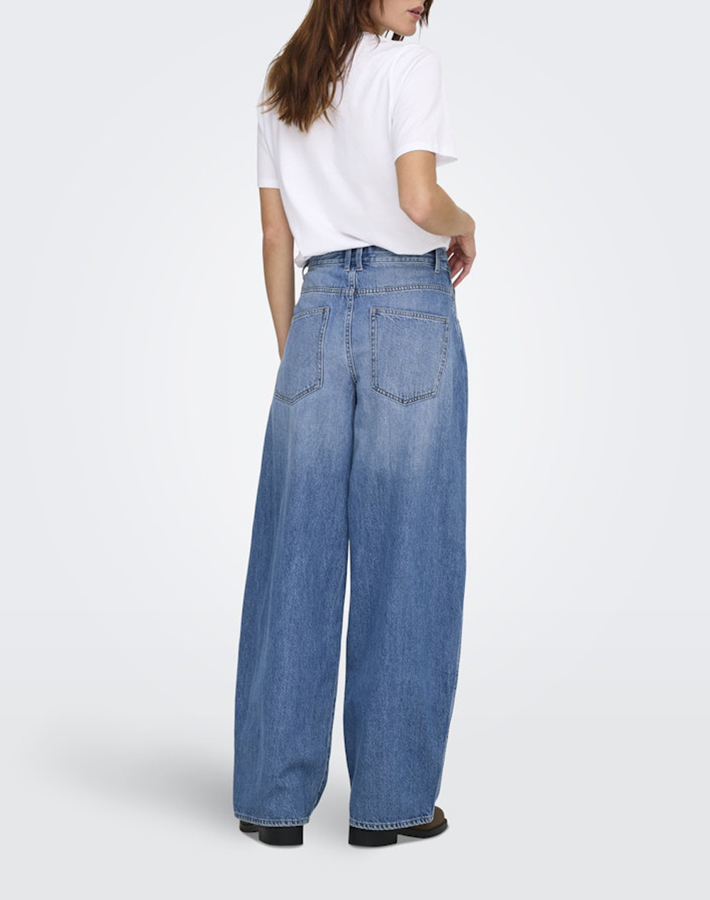 ONLY ONLY ONLTAYLOR HW BARREL DNM PIM678 NOOS 15367620-Medium Blue Denim DenimBlue - 2