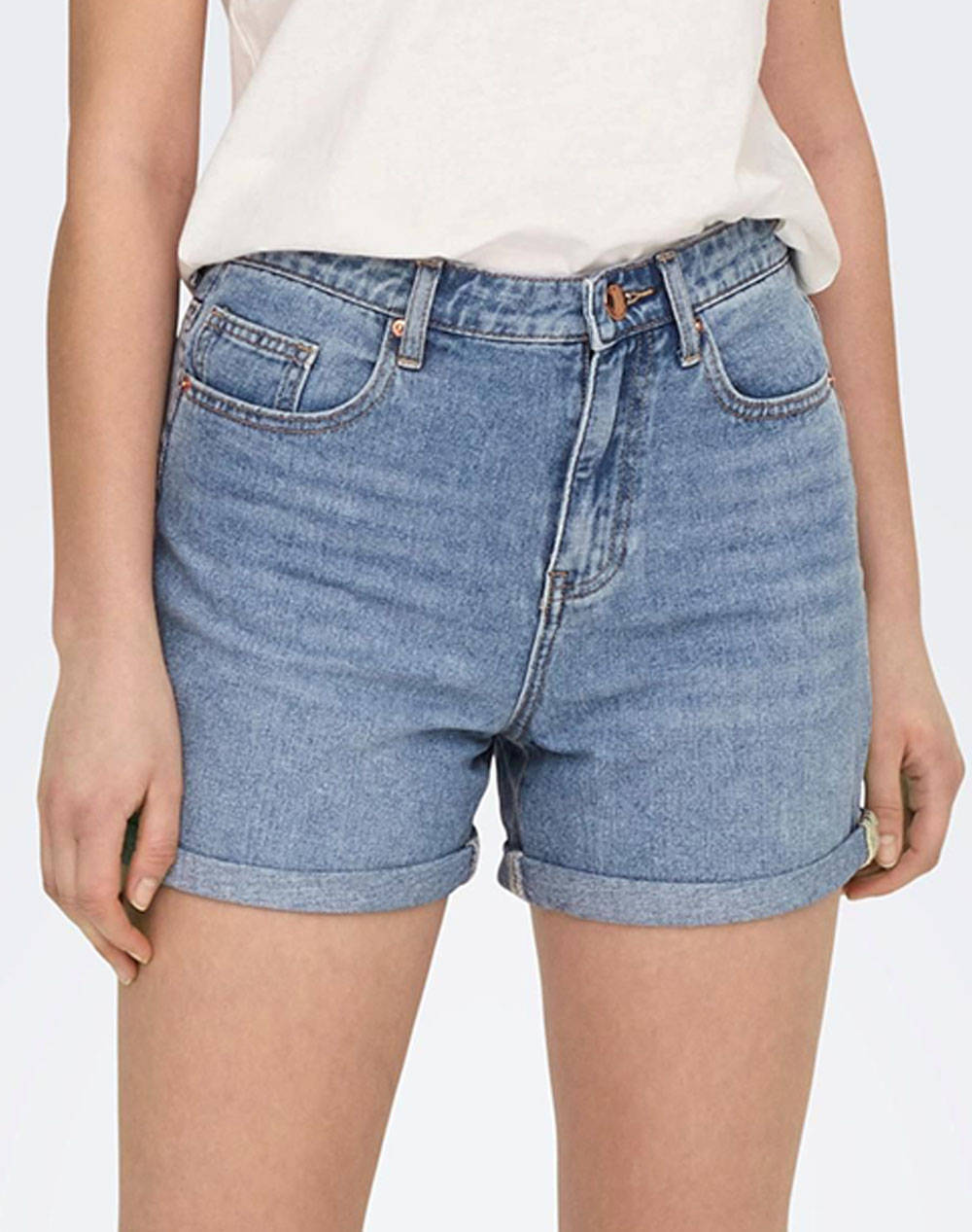 ONLY ONLPHINE DNM SHORTS NOOS 15196224-Light Blue Denim DenimLightBlue 0410AONLY2300031_XR03920