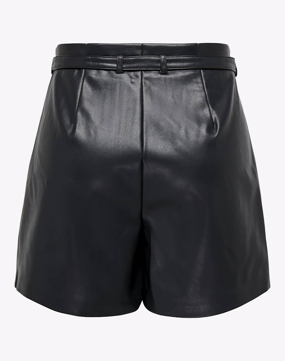 ONLY ONLHEIDI FAUX LEATHER SHORTS OTW NOOS 15275421-BLACK Black φωτογραφία