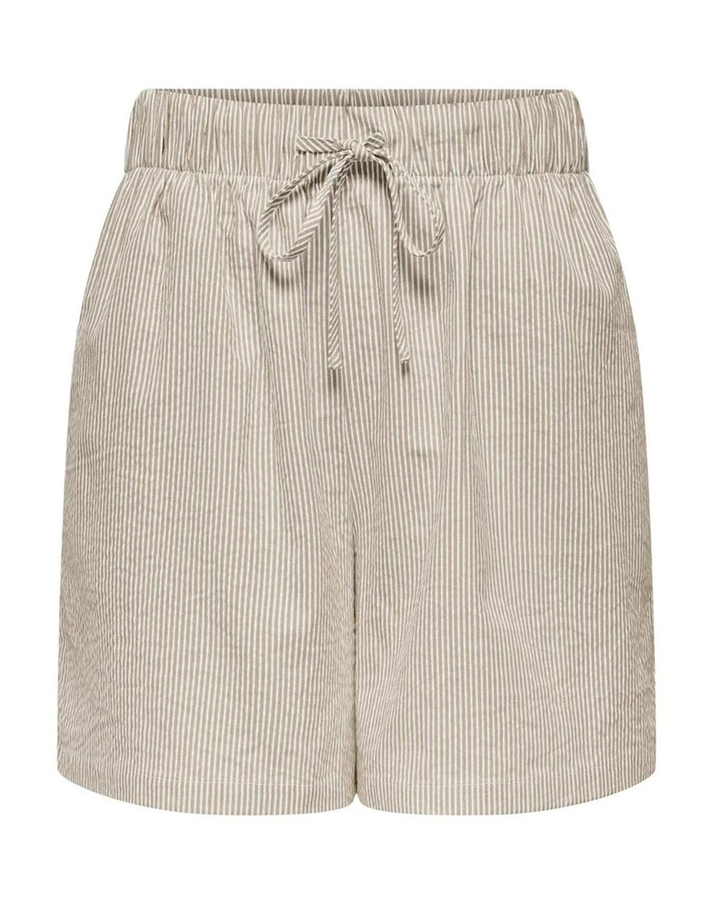 ONLY ONLAUGUSTA SHORTS WVN NOOS 15347659-Feather GrayCLOUDDANCER Multi