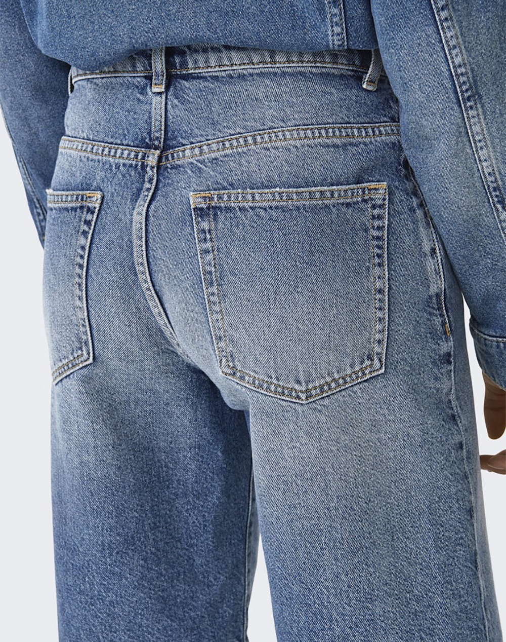 Only Onlmate Reg Baggy Long Shorts Dnm Noos 15340976-Medium Blue Denim Denimblue Γυναικεία ρούχα Σορτς Βερμουδες Politikos Shop Πολιτικός