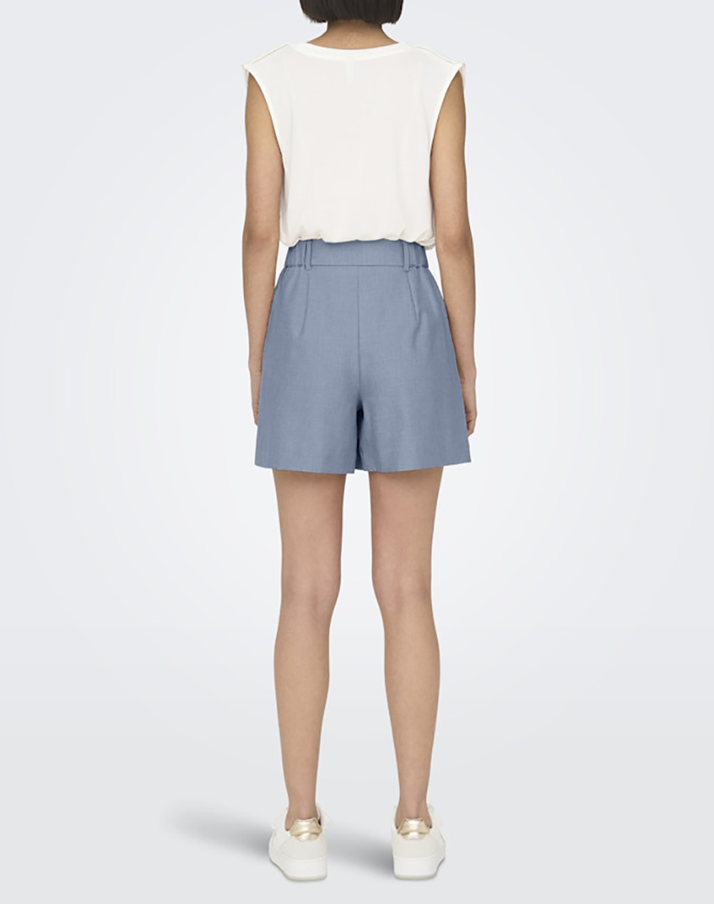 ONLY ONLY ONLLINDA HW MEL SHORTS TLR NOOS 15283727-Vintage Indigo Indigo - 2