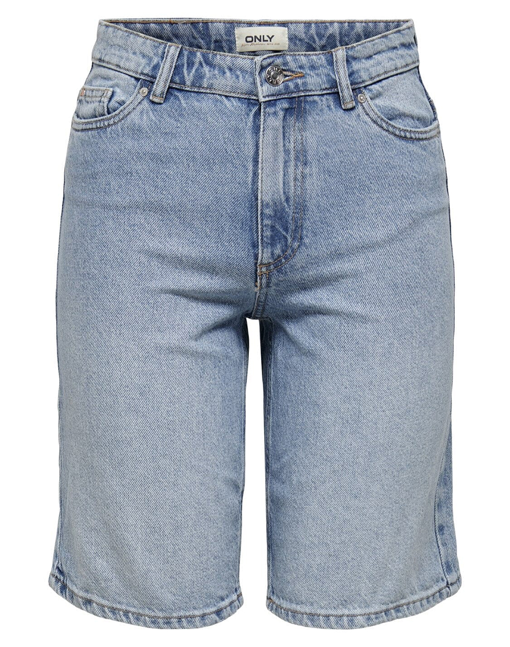 ONLY ONLSONNY HW WIDE DNM SHORTS NOOS 15256709-Light Blue Denim DenimLightBlue