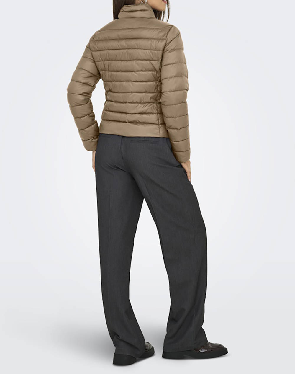 ONLY ONLY ONLTAHIA LW QUILTED JACKET OTW NOOS 15351967-Cocoa Créme SandyBrown - 2
