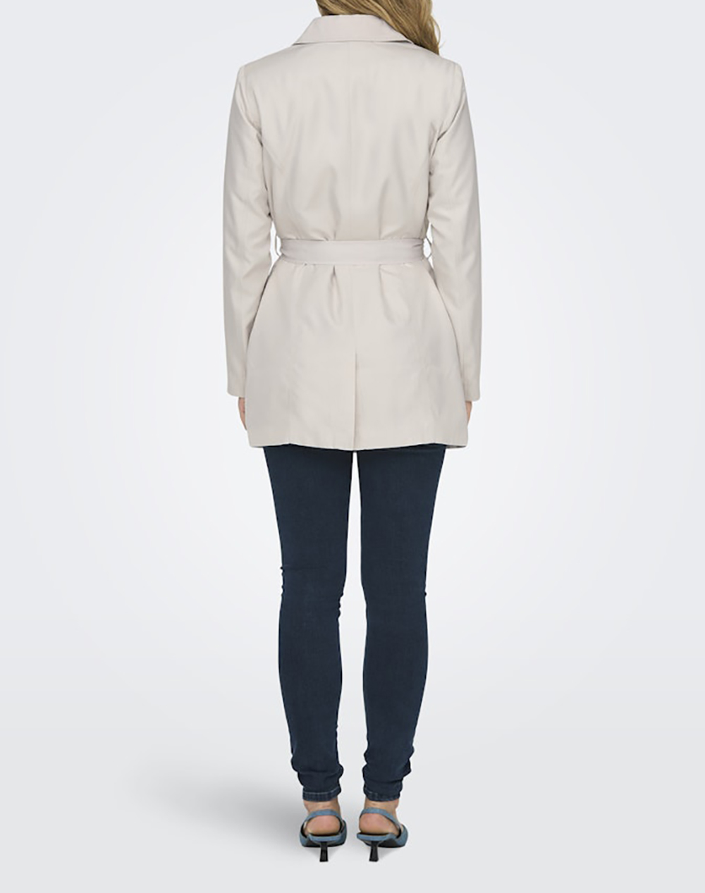 ONLY ONLVALERIE TRENCHCOAT OTW NOOS 15191821-Moonbeam OffWhite φωτογραφία
