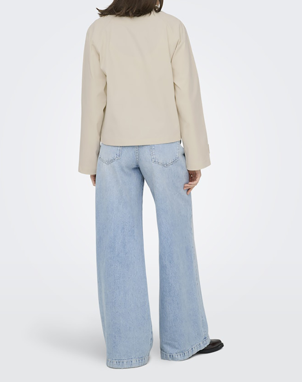 ONLY ONLAPRIL LIFE SHORT TRENCHCOAT OTW NOOS 15274982-Birch Biege φωτογραφία