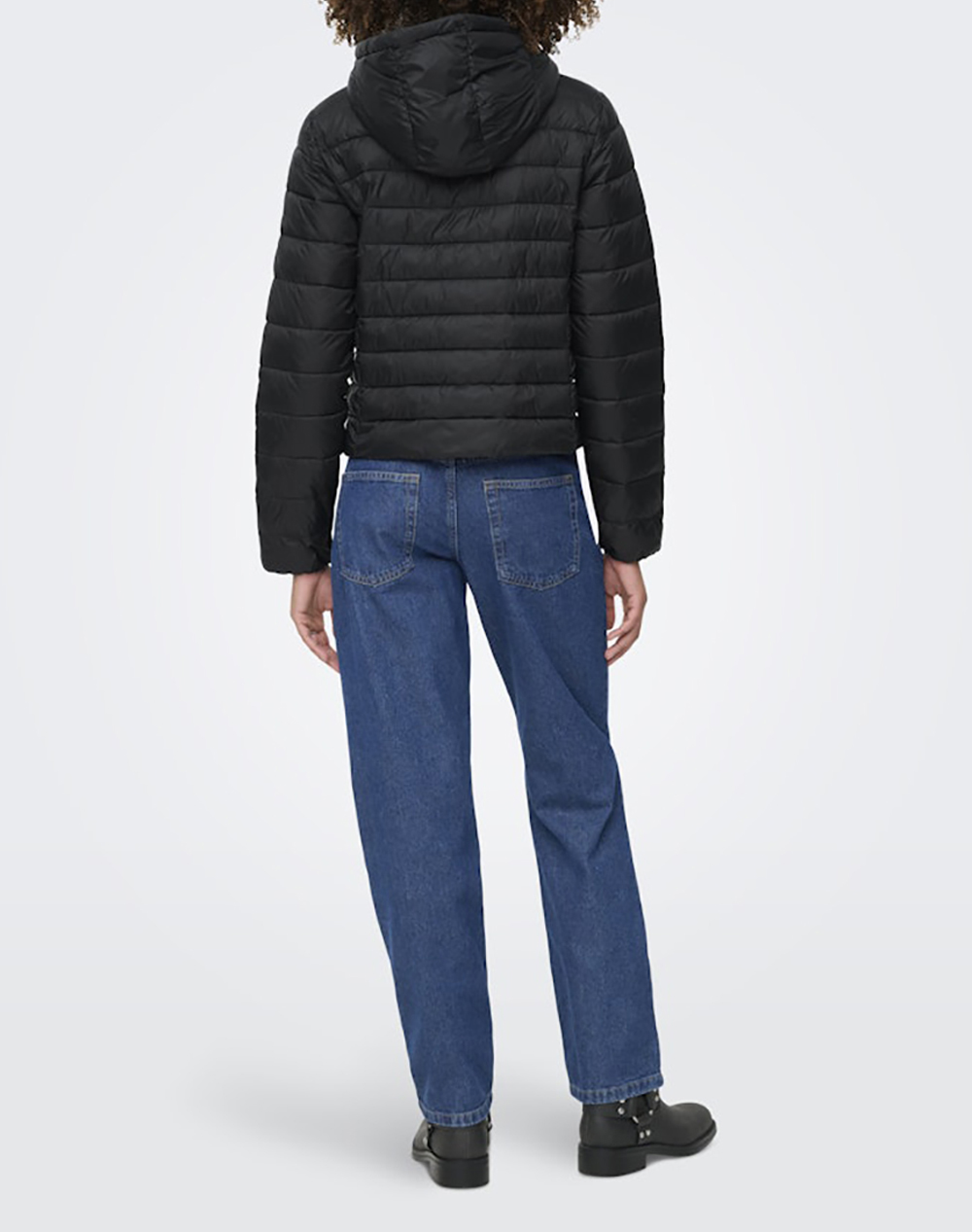 ONLY ONLY ONLTAHIA LW QUILTED HOOD JKT NOOS OTW 15352020-BLACK Black - 2