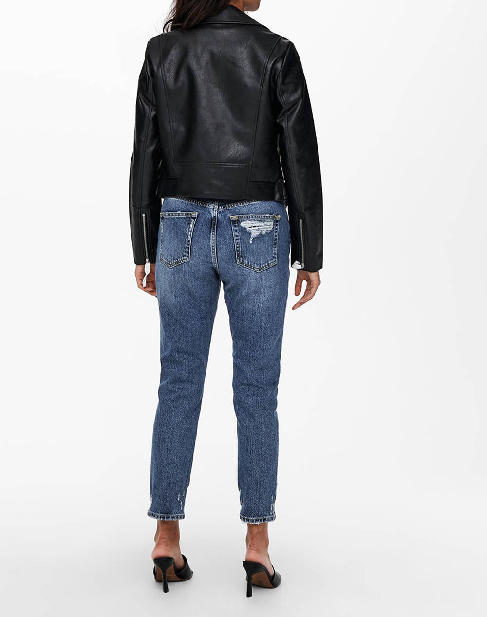 ONLY ONLVERA BIKER OTW NOOS 15232135-BLACK Black φωτογραφία