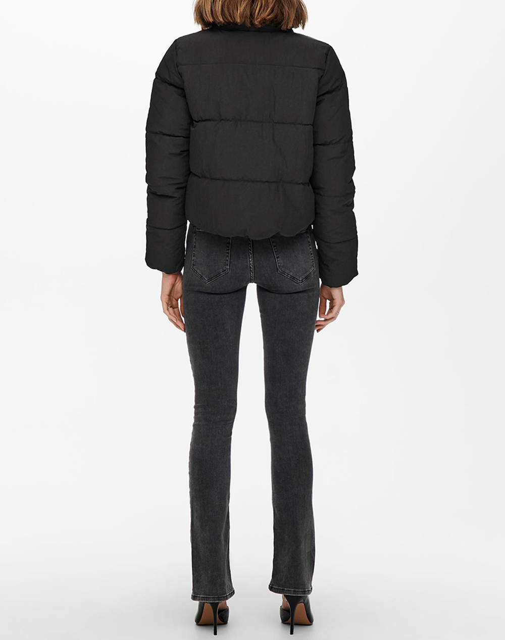 ONLY ONLDOLLY SHORT PUFFER JACKET OTW NOOS 15205371-BLACK Black φωτογραφία