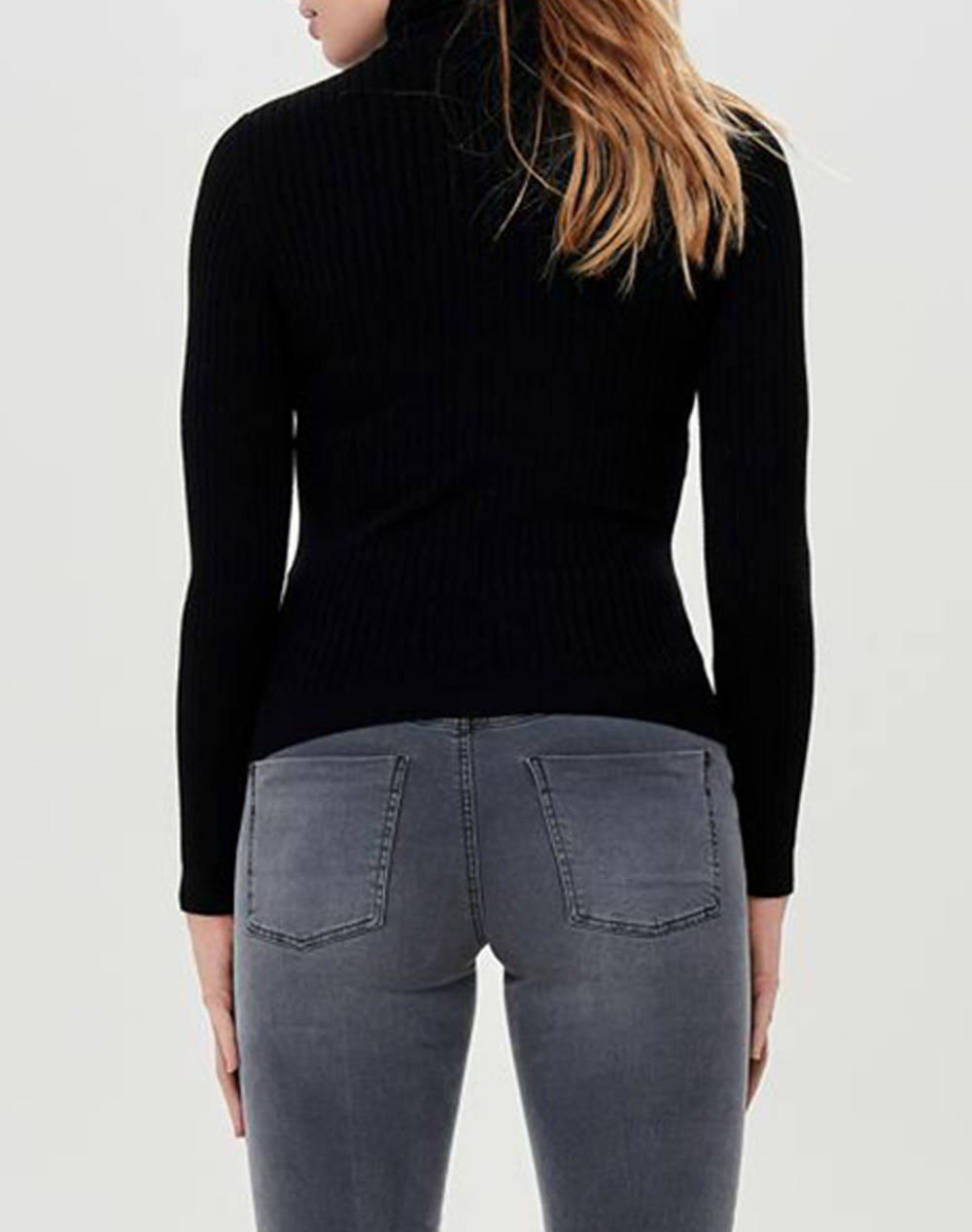ONLY ΠΟΥΛΟΒΕΡ ONLKAROL PULLOVER 15165075-BLACK Black φωτογραφία