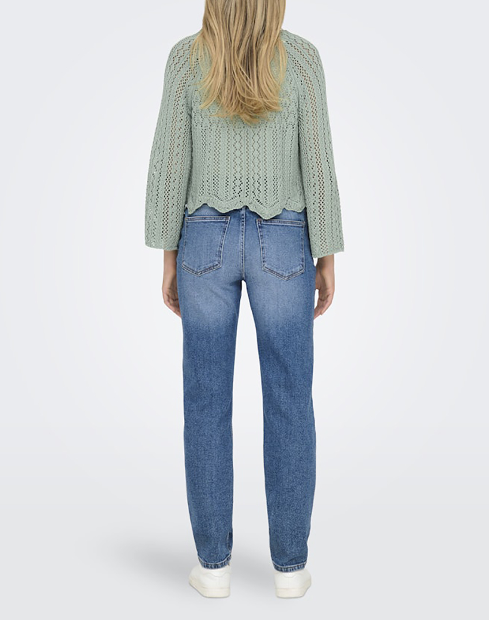 ONLY ONLY ONLNOLA LIFE 3/4 PULLOVER KNT NOOS. 15233173-Jadeite MintGreen - 2