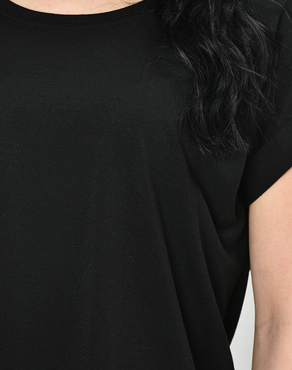 ONLY ONLMOSTER S/S O-NECK TOP NOOS JRS 15106662-BLACK Black φωτογραφία