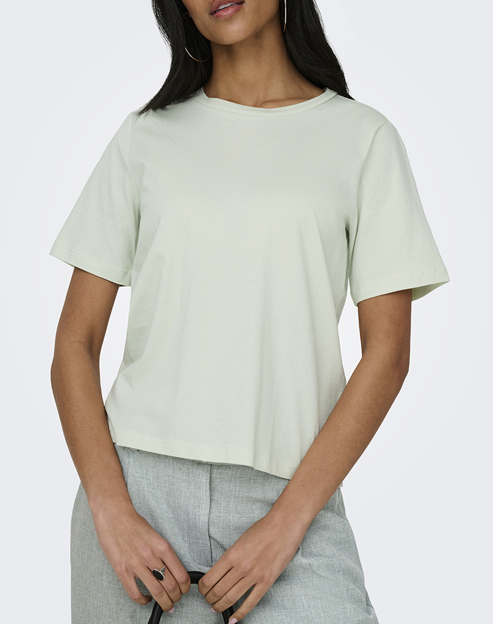 ONLY ONLONLY S/S TEE JRS NOOS 15270390-Green Lily MintGreen