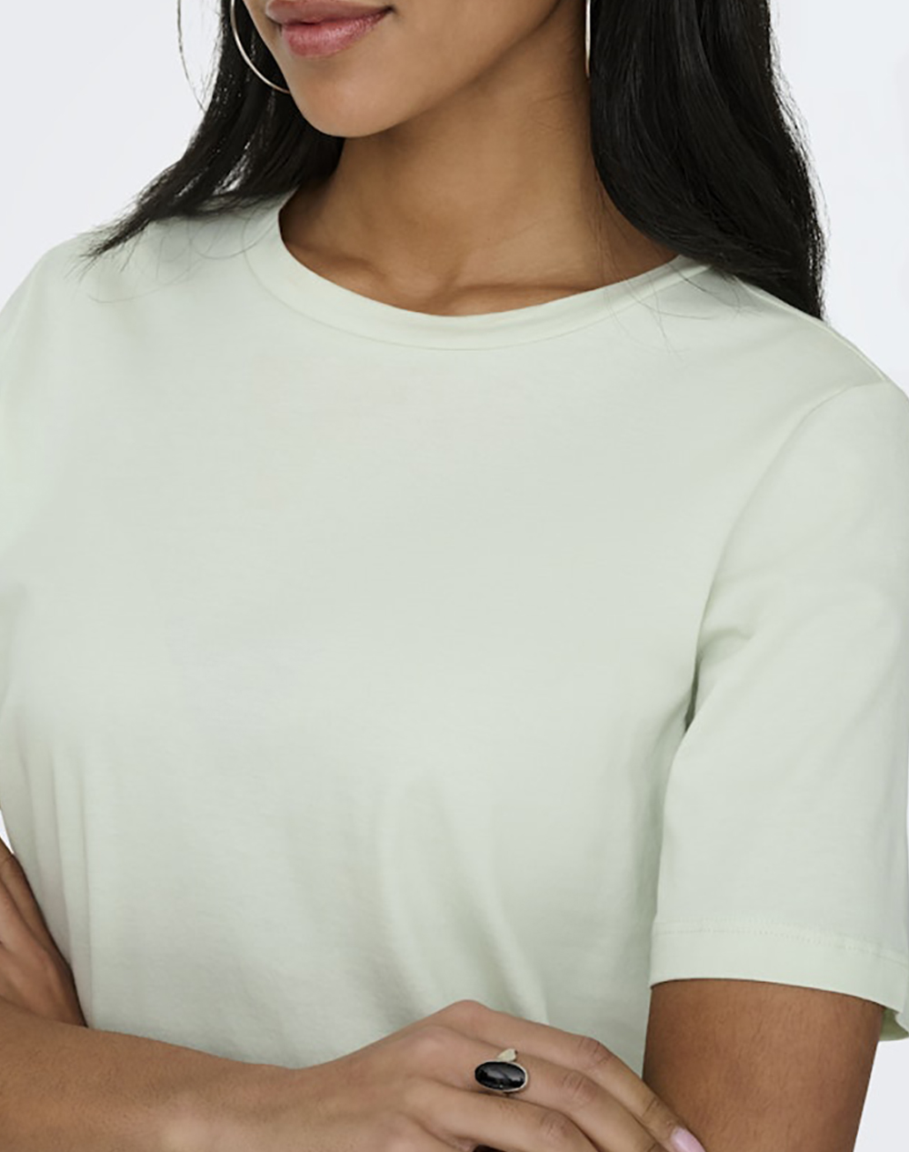 ONLY ONLY ONLONLY S/S TEE JRS NOOS. 15270390-Green Lily MintGreen - 3