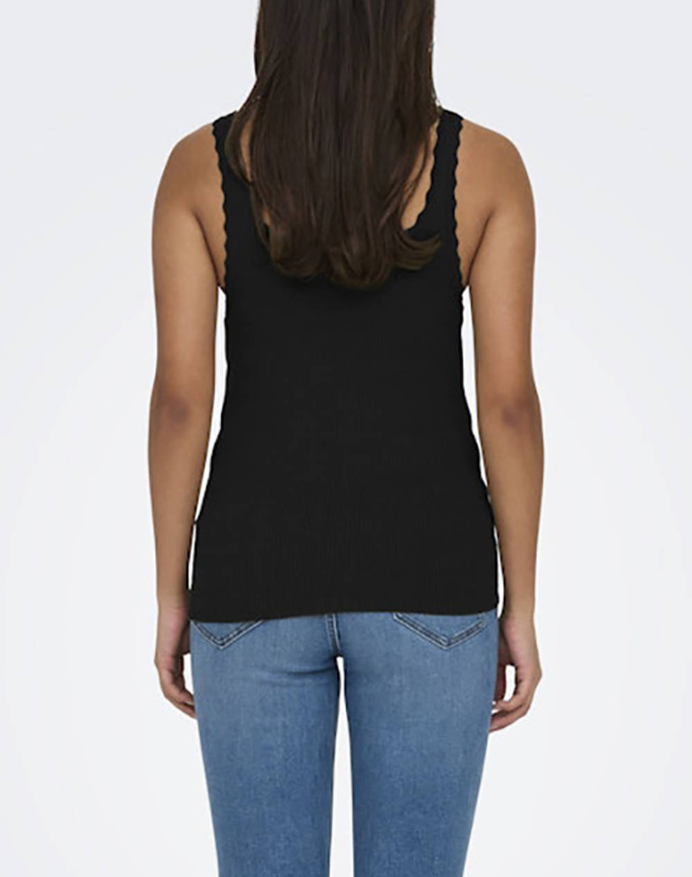 ONLY ONLY ONLGEMMA SL U-NECK KNT NOOS 15314659-BLACK Black - 2