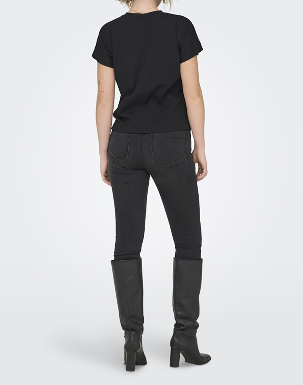 ONLY ONLERICA S/S TOP JRS NOOS 15308926-BLACK Black φωτογραφία