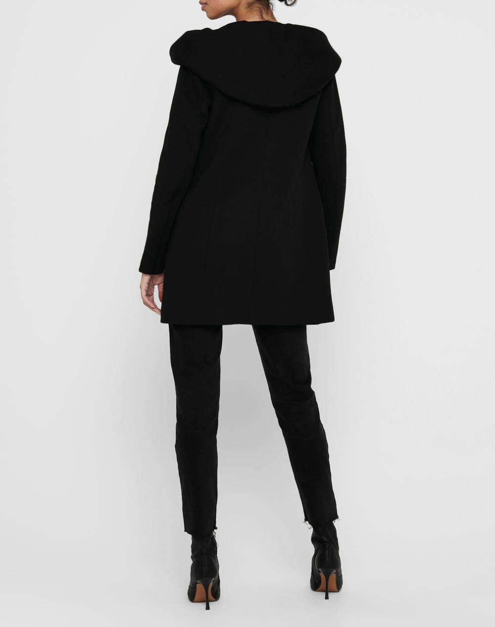 ONLY ONLSEDONA LIGHT COAT OTW NOOS 15142911-BLACK Black φωτογραφία