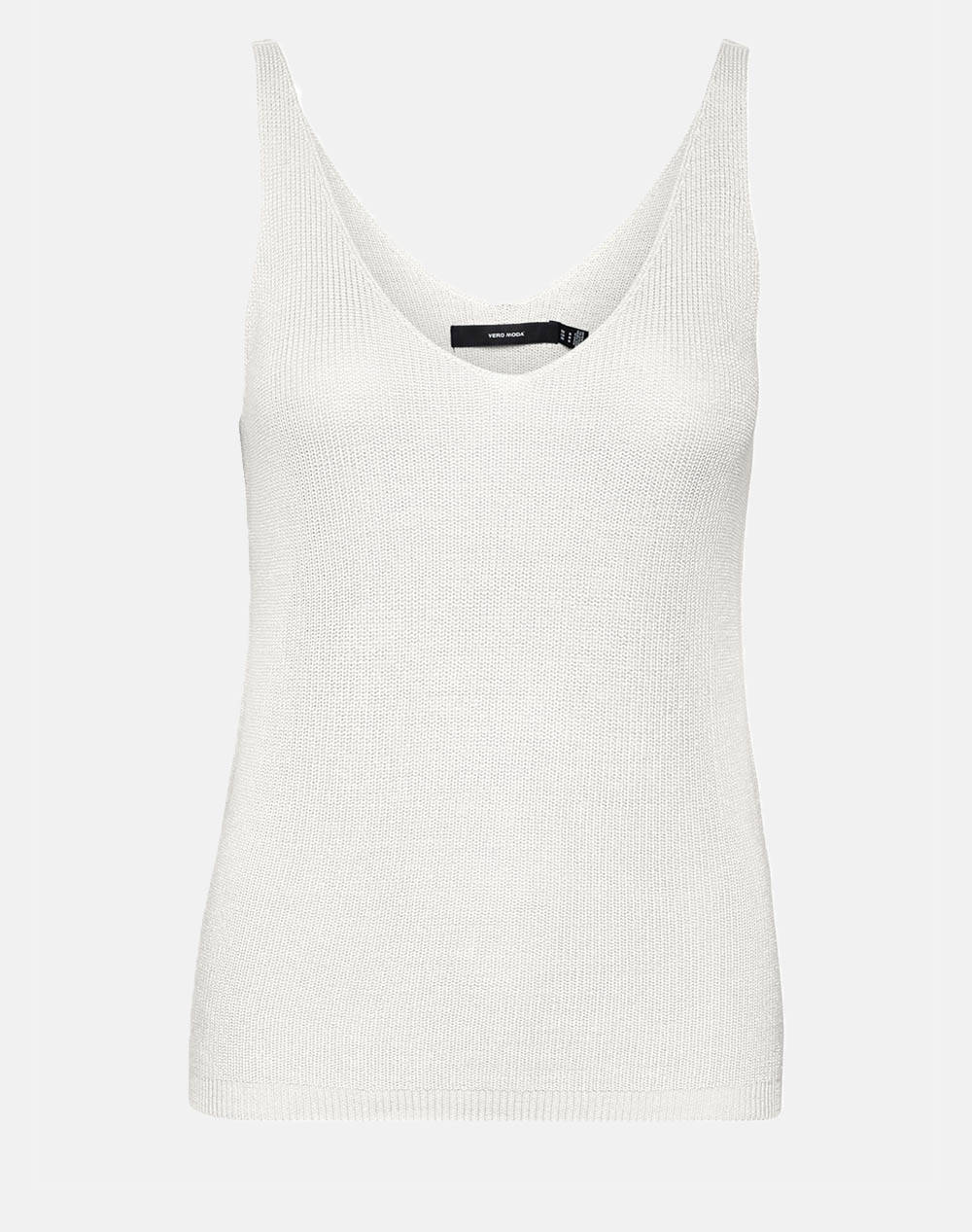 VERO MODA VMNEWLEX SUN SL TOP GA NOOS 10281877-Snow White White φωτογραφία