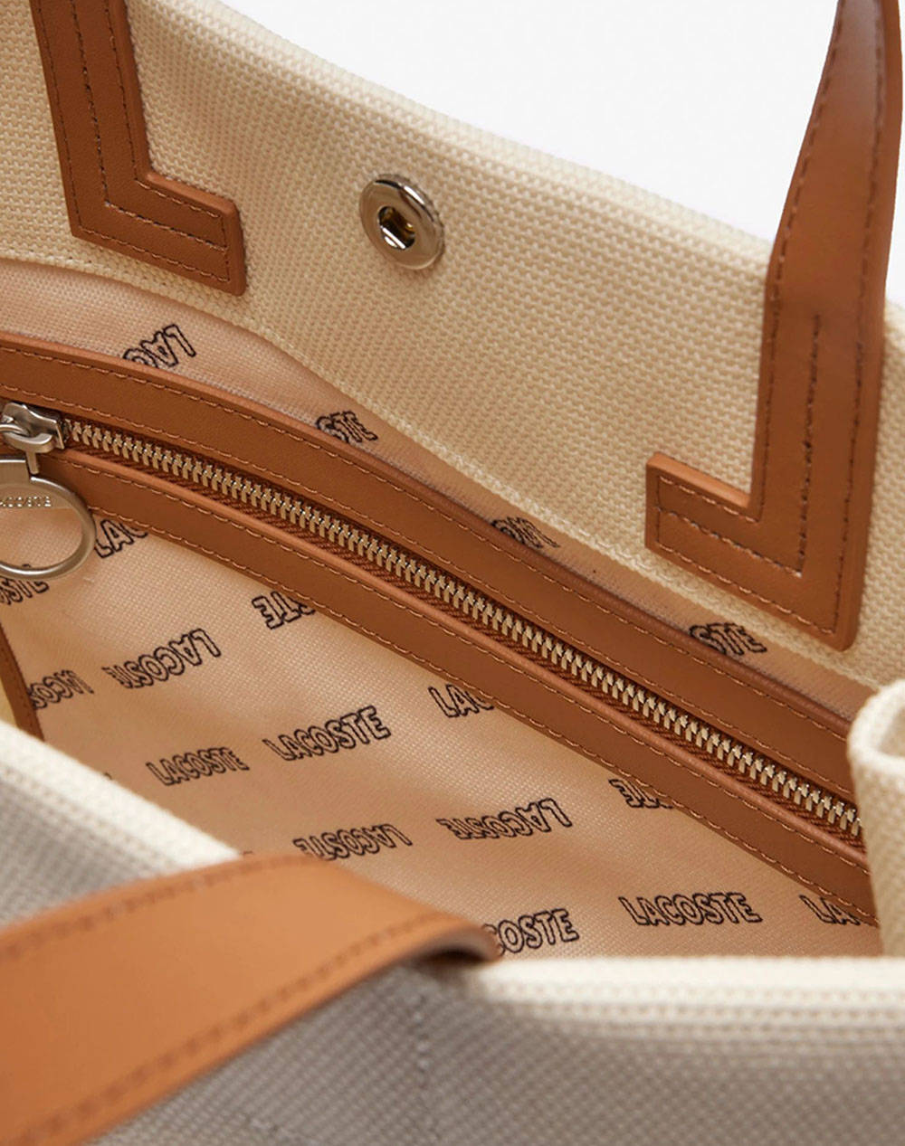 Lacoste Τσάντα Shopping Bag 3Nu4342Td-K02 Tan Γυναικεία αξεσουάρ τσάντες Politikos Shop Πολιτικός