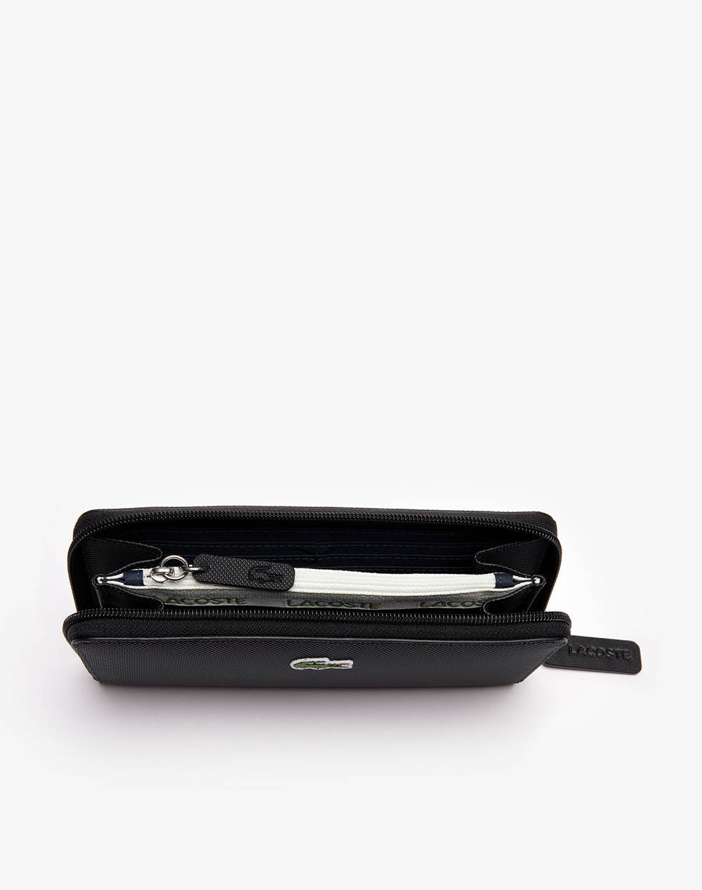 LACOSTE ΠΟΡΤΟΦΟΛΙ (Διαστάσεις: 20 x 10.5 x 3.5εκ.) 3NF2900PO-000 Black φωτογραφία