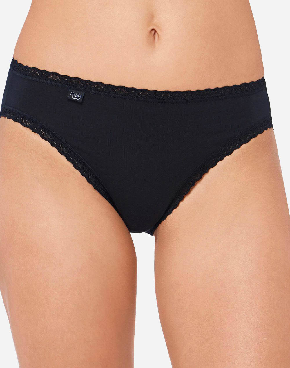 SLOGGI ΣΛΙΠ 24/7 Cotton Lace Tai C3P 10167199-0004 Black φωτογραφία