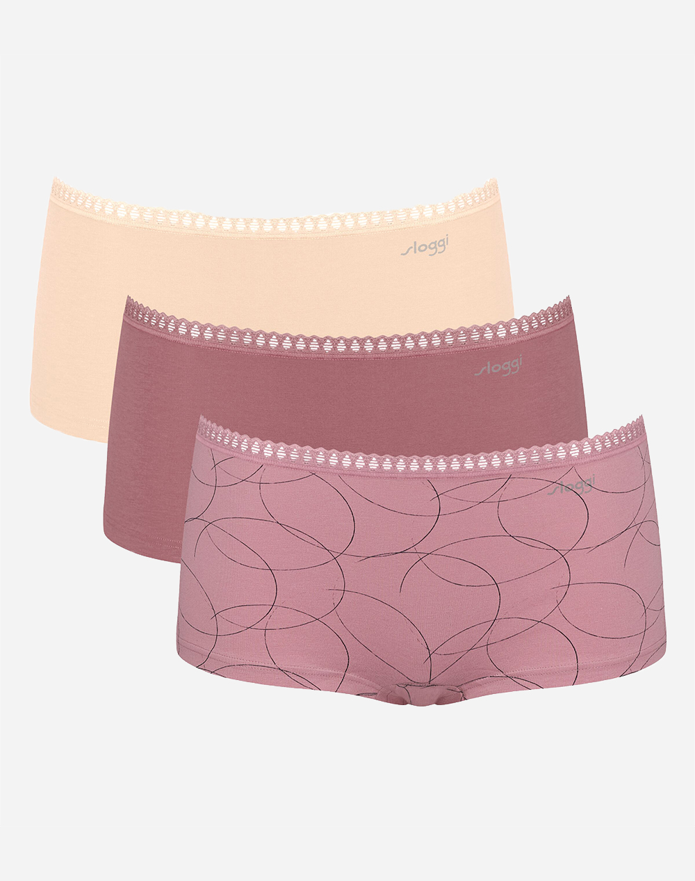 SLOGGI sloggi GO Crush Short C3P 10219652-V002 DarkPink