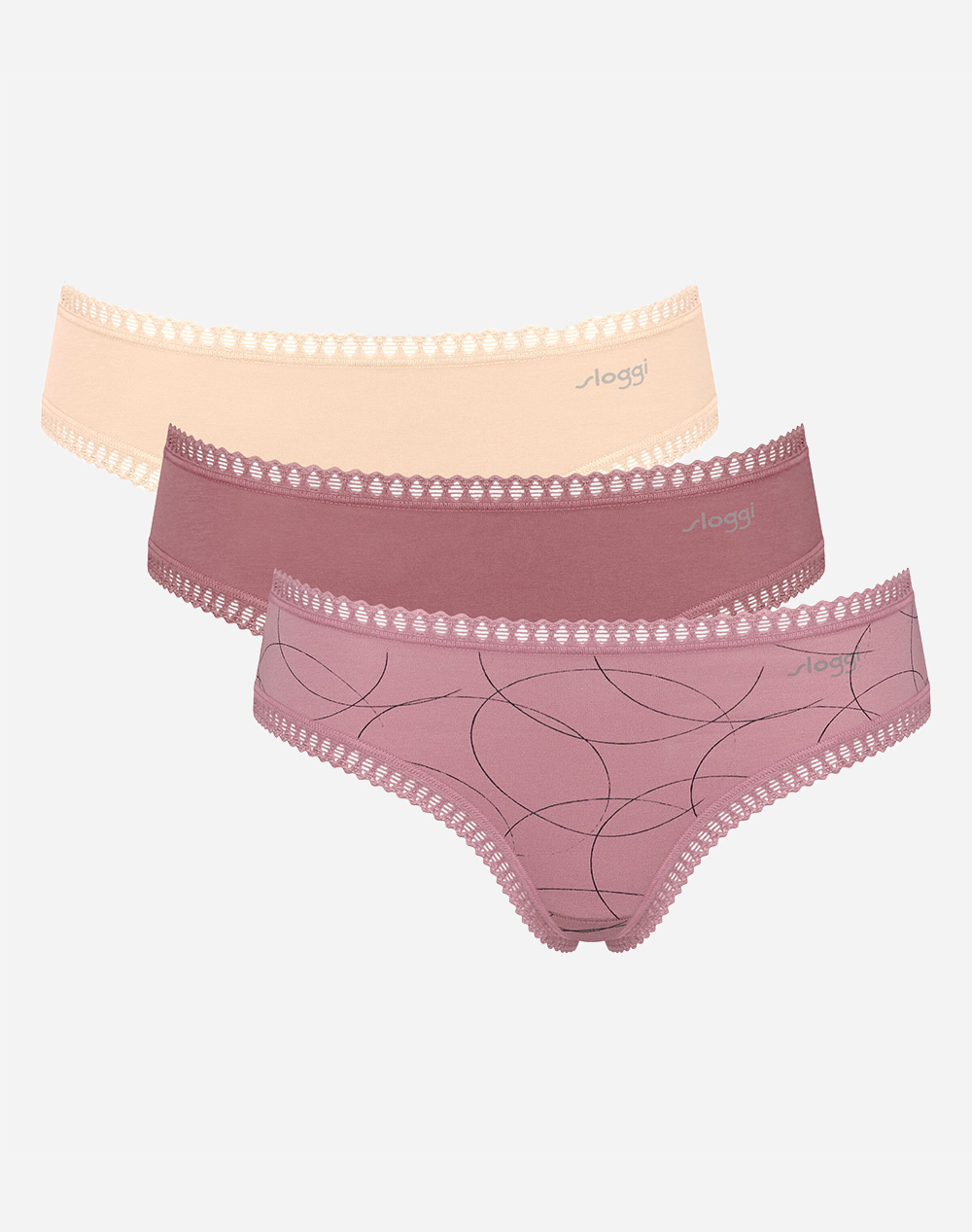 SLOGGI sloggi GO Crush Hipster C3P 10219671-V002 DarkPink