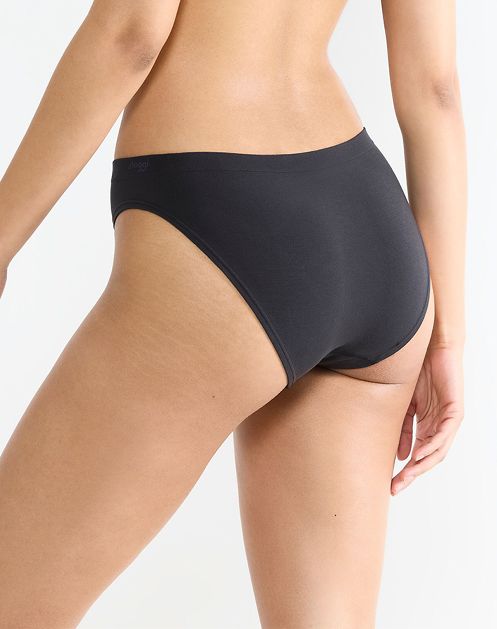 Sloggi Go Sense High Leg 2P 10225668-0004 Black Γυναικεία εσώρουχα Σλιπ Politikos Shop Πολιτικός
