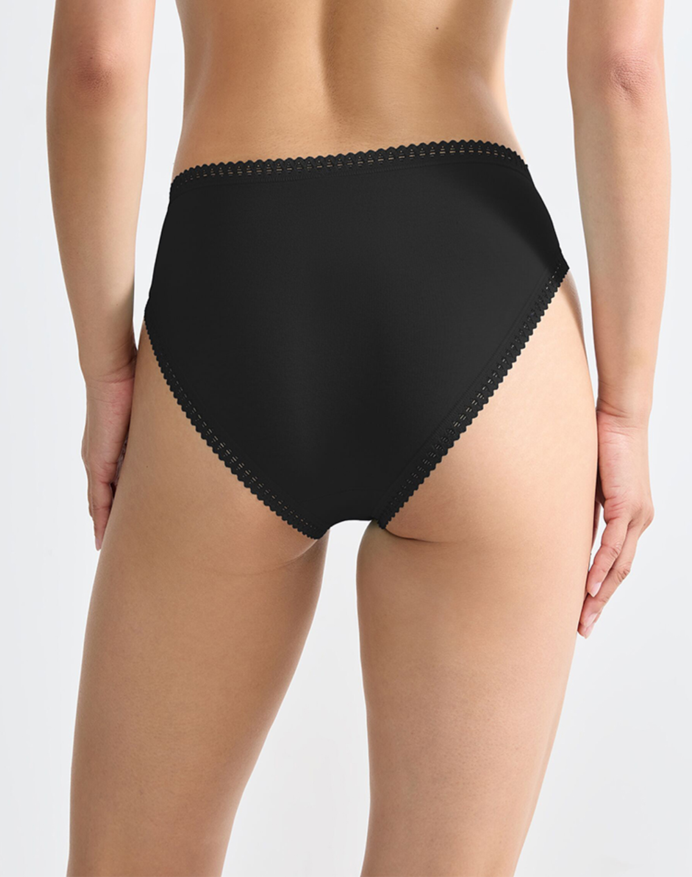 Sloggi Go Crush High Leg C3P 10219672-0004 Black Γυναικεία εσώρουχα Σλιπ Politikos Shop Πολιτικός