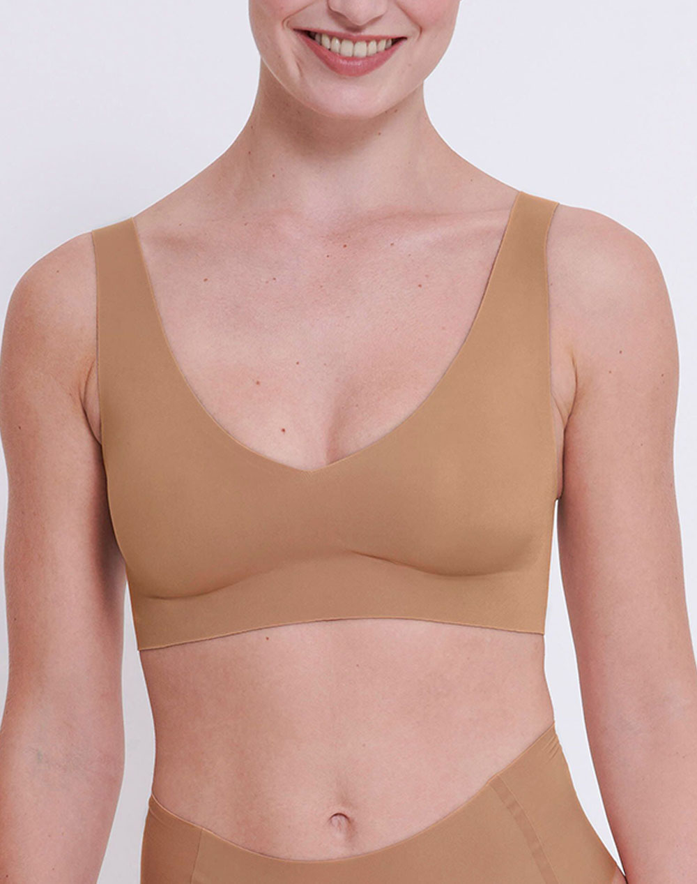 SLOGGI sloggi ZERO Feel 2.0 Bralette 10217728-00CM SandyBrown