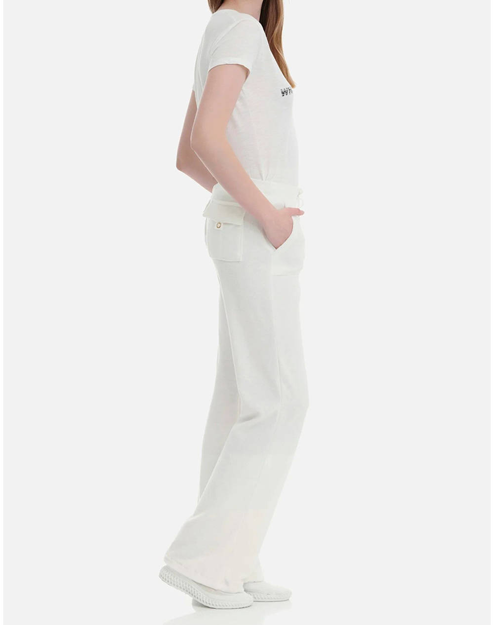 Sugarfree Παντελόνι 19811000-102 Offwhite Γυναικεία ρούχα παντελόνια παντελόνι Φορμας Politikos Shop Πολιτικός